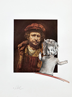 Agnes Keil, das Genie, 31x45cm, 2024